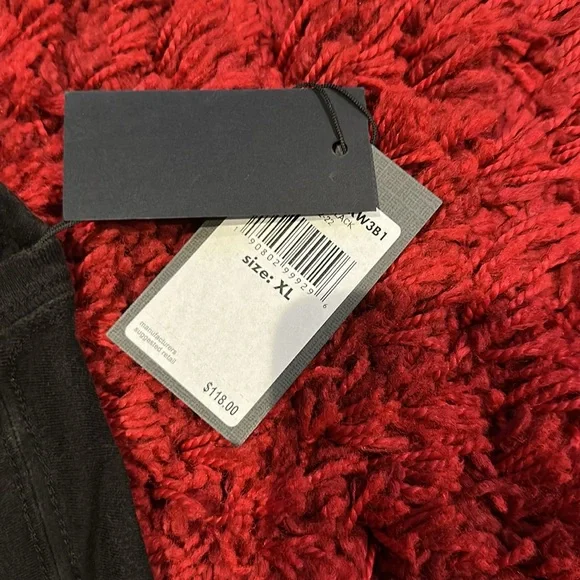 John Varvatos Black La Diva T-Shirt - Picture 2 of 4